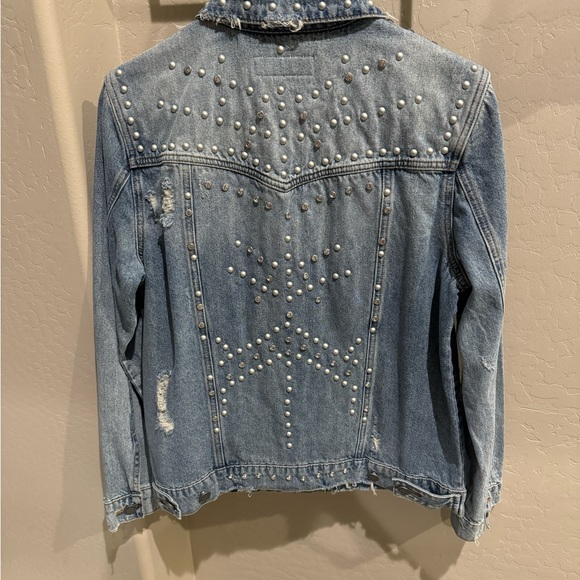 BlankNYC Distressed Denim Jacket - Picture 3 of 11